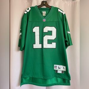 Philadelphia Eagles #12 Randall Cunningham NFL Throwback Vintage Jersey
